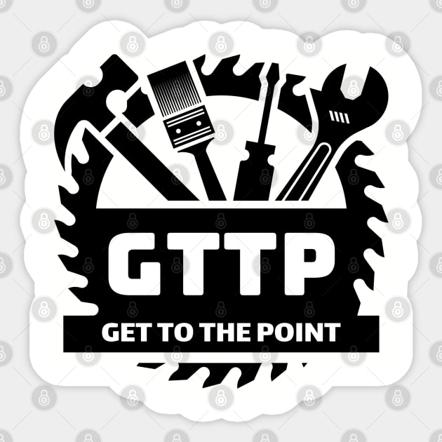 GttP, get to the point Sticker by GttP